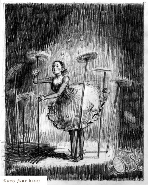 Spinning plates Amy June Bates